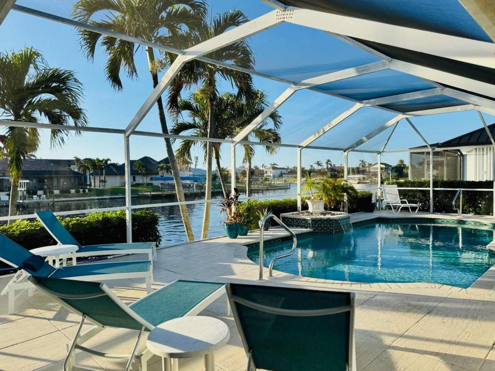 Free Heatedpool On Sailboataccesscanal Boat Lift Villa Cape Coral Esterno foto